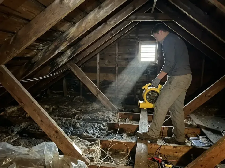 attic-water-damage-drying-proc-007 — frequently asked questions, Emergency Water Extraction & 24/7 Flood Response in Mount V…